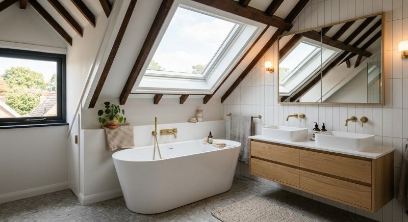 Attic Bathroom Remodeling in South Zanesville, OH