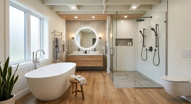 Basement Bathroom Remodeling in South Zanesville, OH