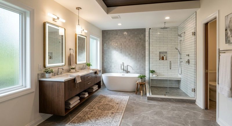 Luxury Bathroom Remodeling in South Zanesville, OH